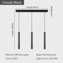 DecorBites™ Copper Bedroom Chandelier & Modern Bar Spot Light Wall Sconce Set