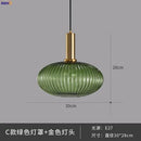 DecorBites™ Glass Pendant Lights: Modern Nordic Style LED Pendant Lamp for Bedroom, Living, Dining Room