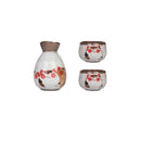 DecorBites™ Japanese Ceramic Sake Wine Cup Set - KL-001 | Small Drinking Collection