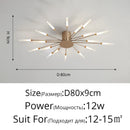 DecorBites™ LED Acrylic Ceiling Light Fixture for Bedroom Hall Living Room Kids, Modern Luster