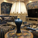 DecorBites™ American Luxury Ceramic Table Lamp - European Style Bedroom Bedside Light