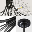 DecorBites™ Crystal Flower Pendant Chandelier with G4 Socket