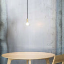 DecorBites™ Iron Pendant Light: Nordic LED E27 Hanging Lamp for Home Decor