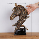 DecorBites™ Gold Resin Sculpture | Nordic Luxury Technology Decor for Home & Office