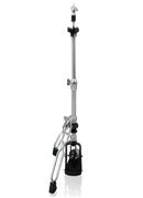 GRIFFIN Deluxe Pack Drum Hardware Kit (2 Piece Set) - Double Kick Drum Bass Pedal & 2-Legged Hi-Hat Stand - Quad-Sided Beater Head, Dual Chain Drive System & Responsive for Metal & Rock Drummers