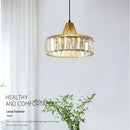 DecorBites™ K9 Crystal Pendant Chandelier Modern Living Room Ceiling Lamp LED Hall Decor