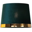 DecorBites™ Golden Edge Large Cloth Lampshade Cover for Bedroom Bedside Floor Lamp