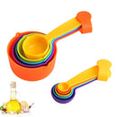 DecorBites™ Kitchen Measuring Cups & Spoons Set for Baking & Cooking