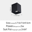 DecorBites™ LED Adjustable Angle Spotlight Ceiling Lights for Background Wall and Aisle