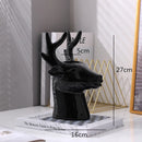 DecorBites™ Deer Head Ceramic Vase - Home Decor Animal Head Flower Vase