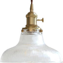 DecorBites™ Glass Copper Pendant Light: Modern Nordic Style Hanging Lamp for Kitchen, Dining, and Living Room