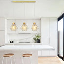 DecorBites™ Iron Frame Pendant Chandelier for Modern Indoor Lighting