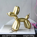 Abstract Gold Resin Statue Handicraft for Living Room, Office Desk Decor - DecorBites™