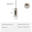 DecorBites™ Glass Ball LED Pendant Lamp for Modern Nordic Bedroom Kitchen Living Room Lighting