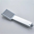 Matte black hand-held shower head bathroom water saving rainfall