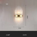 DecorBites™ Gold Black LED Wall Sconce Light for Bedroom Corridor