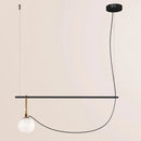 DecorBites™ Glass Ball Pendant Lights - Nordic Style Three-Head Magic Bean Lamps