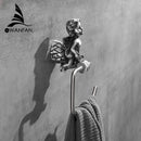 DecorBites™ Gold Brass Angel Towel Ring Wall Rack for Bathroom - MB-0786B