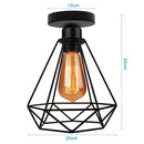 DecorBites™ Iron Aisle Ceiling Lights: Industrial Nordic Vintage Kitchen Decor Ceiling Lamp