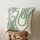 DecorBites™ Geometric Embroidery Tassel Cushion Case 45x45cm Home Decor Pillow Case
