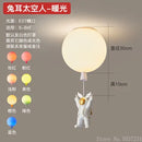DecorBites™ Kids Space Balloon LED Ceiling Lamp - Creative Nordic Cartoon Decor