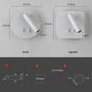DecorBites™ Adjustable 10W Wall Light Sconce Lamp with Switch - Hotel Bedroom Study Reading