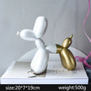Abstract Gold Resin Statue Handicraft for Living Room, Office Desk Decor - DecorBites™