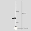 DecorBites™ Glass Ball LED Wall Lamp for Modern Minimalist Decor