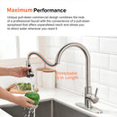 DecorBites™ Gold Sensor Kitchen Faucet Stainless Steel Smart Touch Control Sink Tap