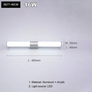 DecorBites™ LED Acrylic Wall Lamp for Bathroom & Bedroom, Modern Simplicity, Anti-fog Sconces