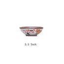 DecorBites™ Japanese Style Handmade Fortune Cat Ceramic Bowl - Eco-Friendly Porcelain Bowl