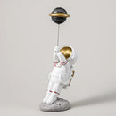 DecorBites™ Astronauts Figurines Gold Tabletop Decoration Creative Spaceman Figures