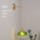 DecorBites™ Green Glass Hanging Lamp - Copper Nordic Modern Pendant Lights for Bedroom, Bar, Restaurant