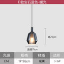 DecorBites™ Glass Pendant Lights for Home Art Decor and Coffee Bar, Nordic Style Kitchen Island Lighting.