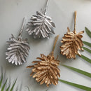 DecorBites™ Artificial Eucalyptus Leaf Bunch for Home Christmas Wedding Decor - 6-Pack