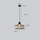DecorBites™ K9 Crystal Pendant Chandelier Modern Living Room Ceiling Lamp LED Hall Decor
