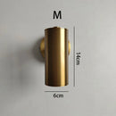 DecorBites™ Gold Iron Art LED Wall Lamp Modern Bedroom Living Room Light