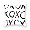 DecorBites™ Black Geometric Cushion Cover | Decorative Sofa Pillow Cases | Living room Throw Home Decor