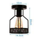 DecorBites™ Iron Aisle Ceiling Lights: Industrial Nordic Vintage Kitchen Decor Ceiling Lamp