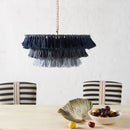 DecorBites™ Bohemian Chandelier Tassel Light Chain Pendant LED Suspension Light