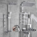 DecorBites™ 5-Function Shower Faucet Set with Rain Shower Head, Hand Shower, and Bathtub Spout