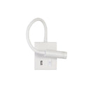DecorBites™ LED Bedside Wall Lamp with USB Port & Switch - Modern Nordic Design