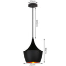 DecorBites™ Industrial Aluminium Pendant Lights Chandelier for Home Living Room Kitchen Bedroom