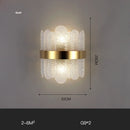 DecorBites™ Gold Black LED Wall Sconce Light for Bedroom Corridor