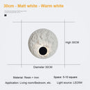 DecorBites™ Circle Wall Lamps: Nordic Loft Style Resin Art Sconces for Indoor Lighting