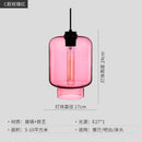 DecorBites™ Geometric Glass Pendant Light Collection: Modern Crystalline Pendant Series