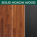 [Buy 1 Get 1] Aurora Solid Wood Bed Frame & Nightstand