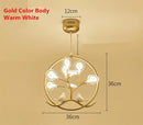 DecorBites™ Gold Glass Ball Chandelier Nordic Design for Home Dining Kitchen Restaurant Hallway