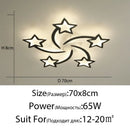 DecorBites™ LED Chandelier: Modern Dimmable Indoor Lighting for Bedroom, Hall, Living Room