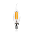DecorBites™ LED Flame Bulb E12 E14 C35 Retro Candle Filament 4W 6W Dimmable Warm White
